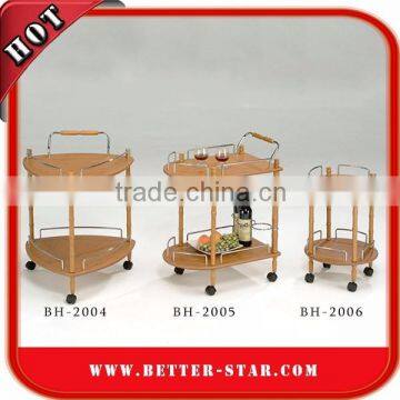 Hotel Trolley, Wooden Serving Trolley Cart, Wooden Tea Trolley Cart