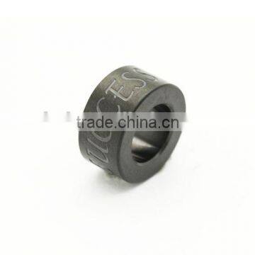 Black titanium jewelry bead ZH0030