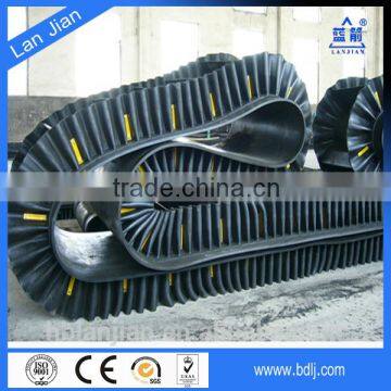 Corrugated Sidewall Delined Belt Conveyor Exporters