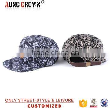 All Over Printing Snapback Cap Wholesale photo-4