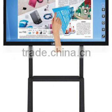 2014 new technology 65 inches interactive touch screen with TV, Android, Win8 all in one player