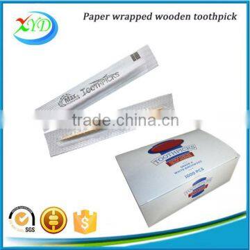 Individual Packaging Hotal Wooden Toothpick
