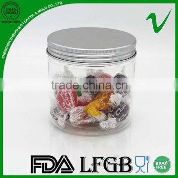 PET Biodegradable 250ml Clear Round Plastic Bottles for Candy photo-4