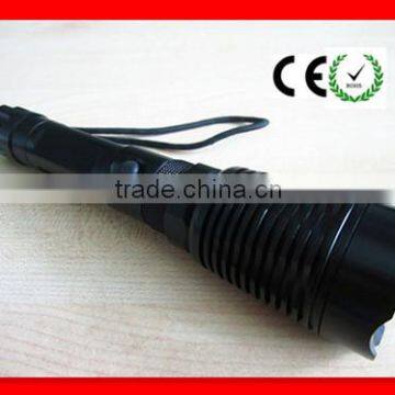 Strong light torch/ rechargeable LED flashlight/police led torch flashlight