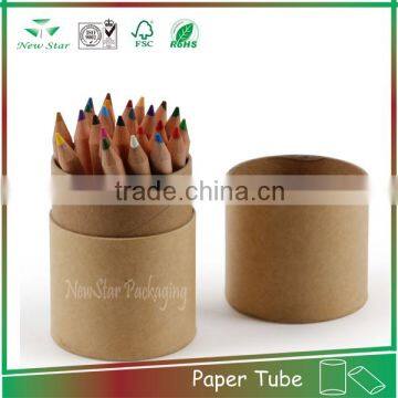 decorative custom craft paper can paper conister packaging