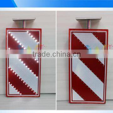 Customized Aluminum Traffic Warning Portable Led Guidance Solar Traffic Sign