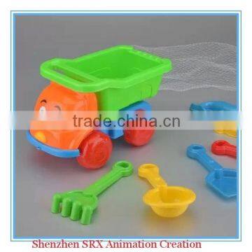 wholesale trolley beach toys tools set summer toys supplier,plastic summer toys children gift,plastic outdoor beach summer toys