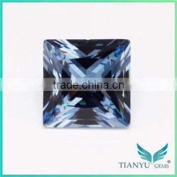 Wuzhou Gem Processing Loose #106 blue Synthetic Gemstone Spinel Rough for sale