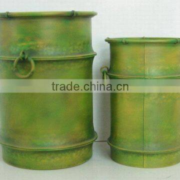 Metal Bamboo Flower pot Flower bucket Home Decor