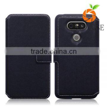Manufacturer Wholesale Ultra Thin Slim Leather Flip Magnetic Cheap Mobile Phone Case