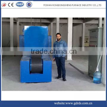 Sintering electric furnace with mesh conveyor belt