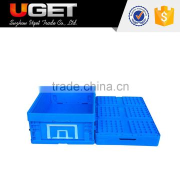 Space saving warranty period oem plastic pp moving crates folding sale