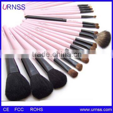 pink 32 pieces makeup brush set,synthetic hair cosmetic brushes