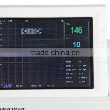 Hot Sale Model 8.4-inch Screen Color LCD Display, Portable Fetal Monitor for Single Twins Optional With Printer-Shelly photo-2