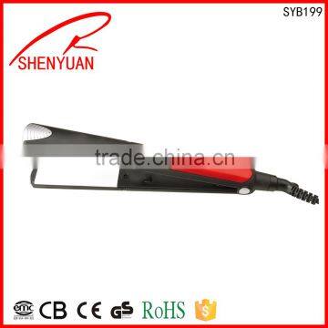 Mini EU 1110-220 dual voltage Ceramic Electronic Hair Straighteners Straightening Iron 2 in 1 Dry Straightening Irons