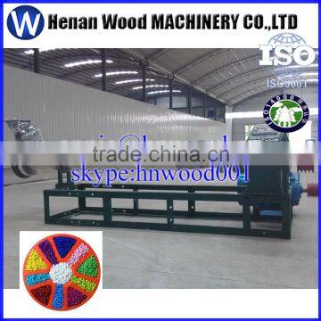 Waste plastic recycling machine PP laser cutting machine for plastic sheet