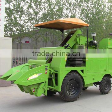 Maize harvester with high efficiency