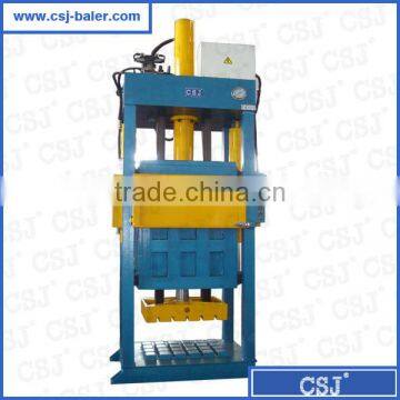 CE certificate golden supplier vertical baler for used clothing