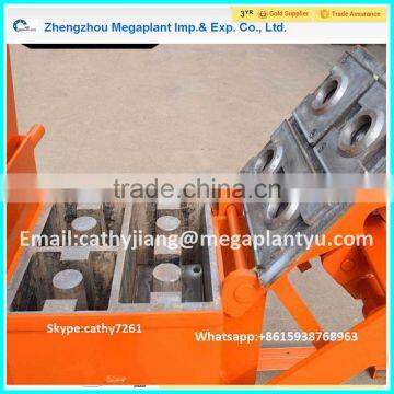 Building Used manual clay interlocking brick machinery price