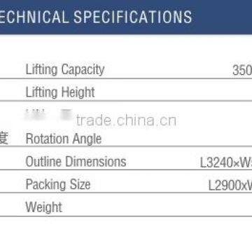 3.5 Ton Electric Release Lock Hydraulic Car Lift Price photo-4