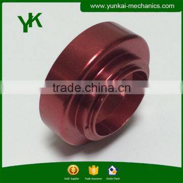 Red anodizing aluminum cnc machined aluminum parts CNC Lathe Machining / Turning / Milling / Anodizing Parts