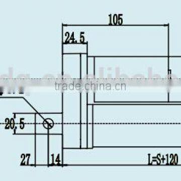 High Quality and Cheap Price 12v/24v Linear Actuator, 4000N Factory Selling photo-2