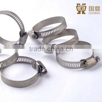 QUICK RELEASE STAINLESS STEEL WORM DRIVE PIPE CLAMP TYPES