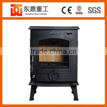 Free-standing Indoor Wood Burning Stove Fireplace for sale