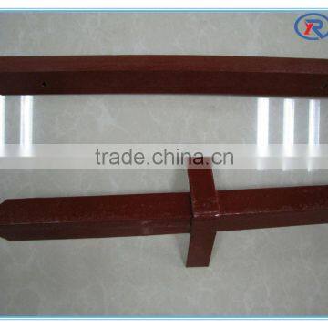 Cheap Dark Red Angle Iron Fence Posts For Garden Protection/steel Fence Posts photo-5