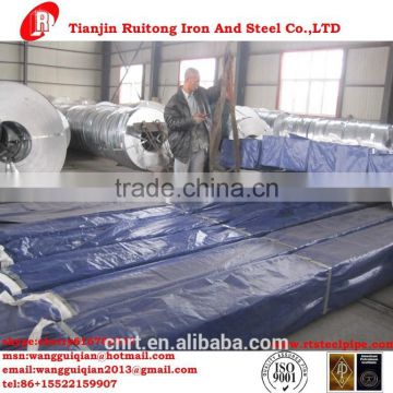 ASTM A500 GR.B erw square steel tube with export packing