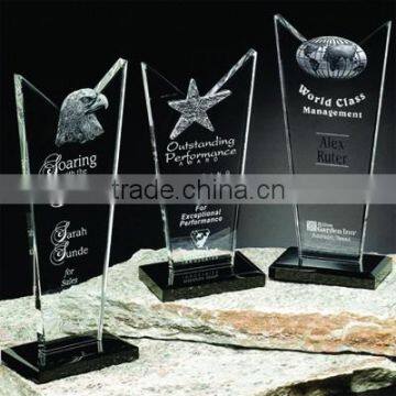 New products! professional manufacturer customized crystal hand award trophy