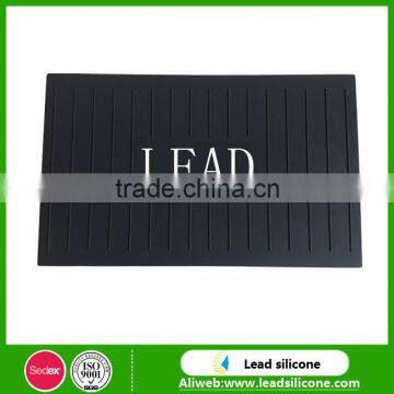 SEDEX4P ISO9001 Certificate Heat Resistant Silicone Fridge Mat Customized Logo Silicone Beer Mat Silicone Fridge Mat photo-3