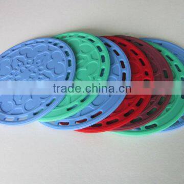 Western Style Hot Sell Round Shape Silicone Place mat