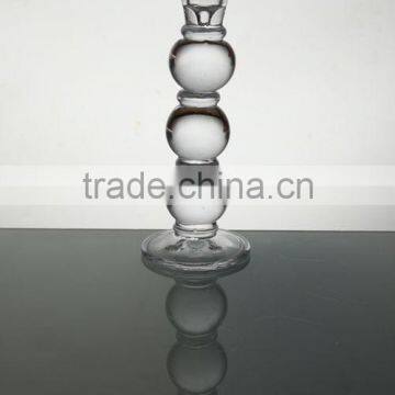 High quality glass candle holder,tall candle holder for weddings