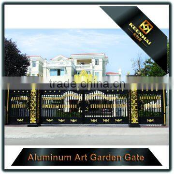 Elaborate Powder Coated Aluminum Villa Entrance Gate photo-5