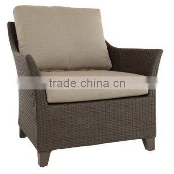 2017 Trade Assurance Newest design outdoor patio used cheap rattan resin wicker arm chair furniture
