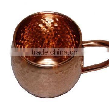 Copper Beer Mug Stainless Steel With a Copper Plated Exterior photo-5