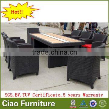 Garden Furniture Outdoor Dining Set Rectangle Table and Chair photo-3