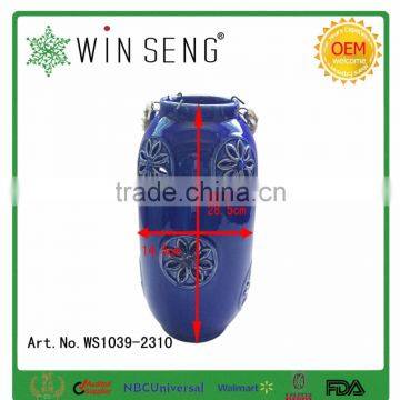 Ceramic Tealight Candle Holder Hanging Candleholder photo-3