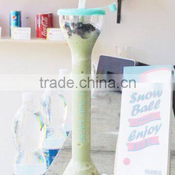 1000ml Flashing Yard Cups Disposable Plastic Cup With Lid Slush Ice Cup photo-2