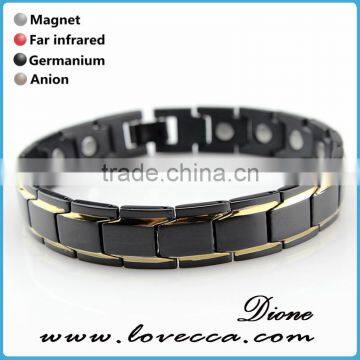 New Arrival Magnetic Bracelet Therapy Health Care Stone Stainless Steel Bracelet