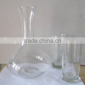 glass wine decanter