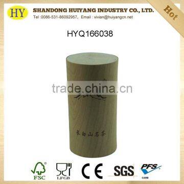 High Quality One Bottle Birch Veneer Wooden Wine Box Wholesale photo-2