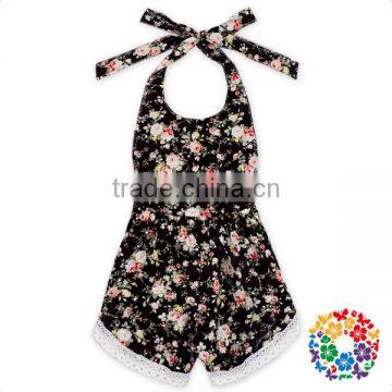 Summer Sleeveless Romper Girl Kid Baby Jumpsuit Floral Clothes Outfits photo-2