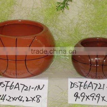 ball ceramic bulk flower pot