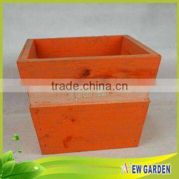 Homes and Gardens Natural Wooden Artificial Flower Basket Decoration photo-3