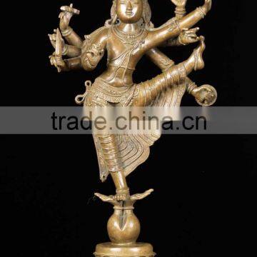 Indoor decoration religious style brass fengshui indonesian statues for sale