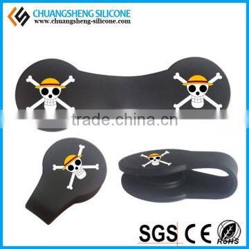 2015 Best Selling Hair Money Plastic Spring Metal Paper Tie Cable Clip as Promotion Gift photo-4