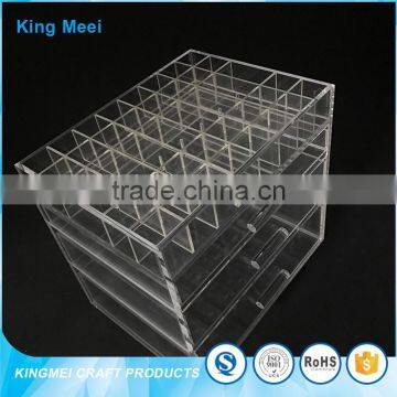 Acrylic 3 Tier Shelf Jewelry Drawer Display Stand photo-2