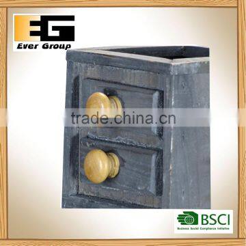 Rustic Rectangular Wooden Planter Boxes, Mini Indoor and Outdoor Flowerpot/ Garden Planters photo-6